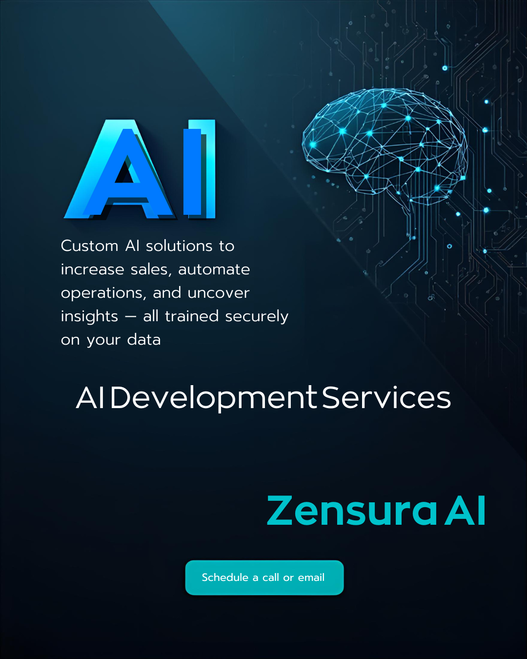 Zensura.AI — AI Development Services creative